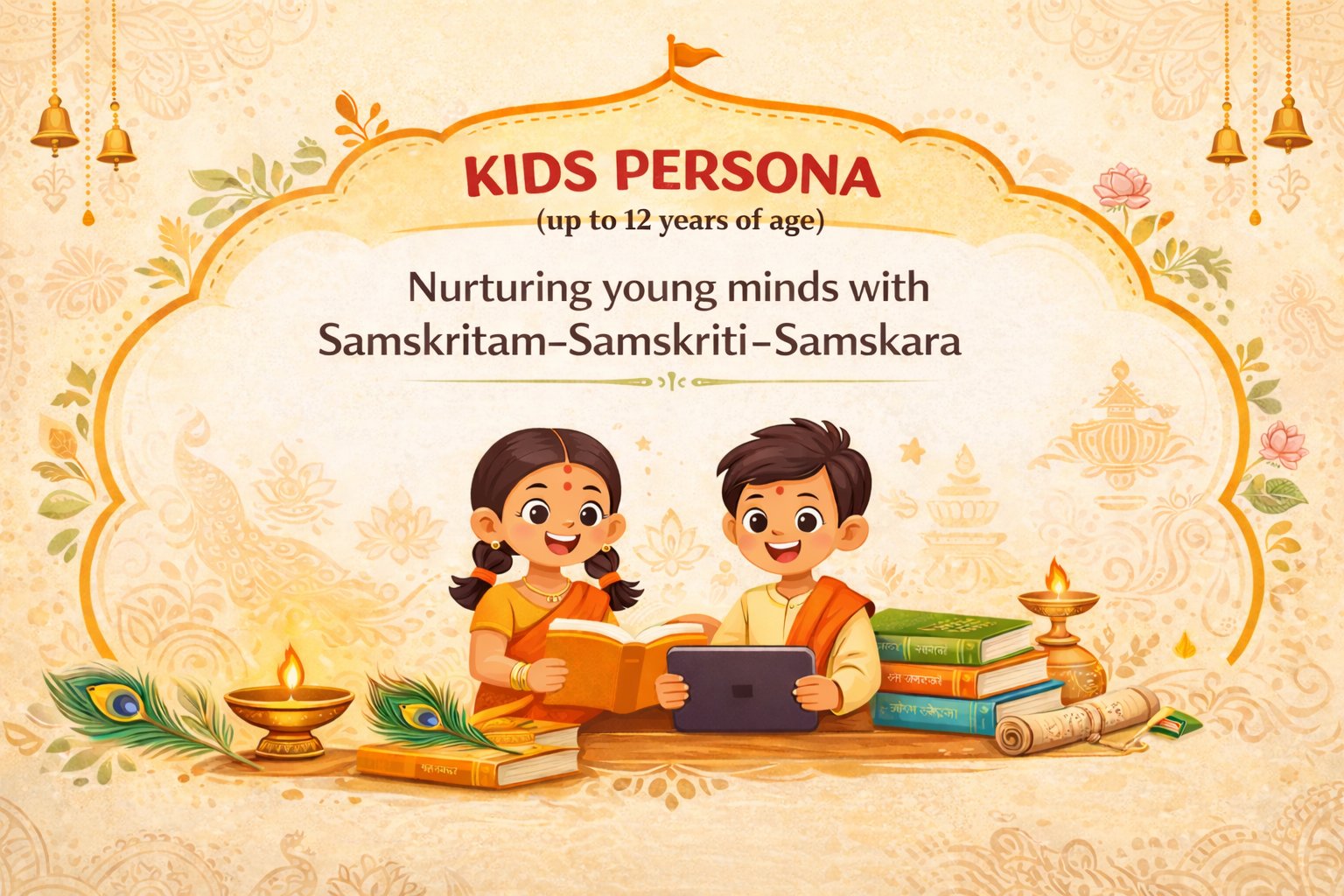 Kids Persona – Nurturing young minds with Samskritam Samskriti Samskara